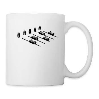 Musique - Cadeau DJ Mixeur de chemises - Mug blanc - blanc - Droite