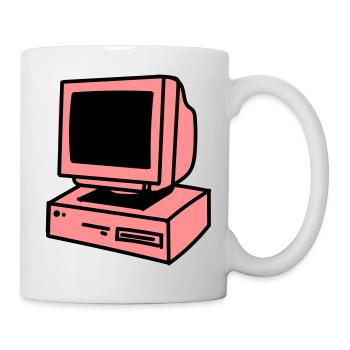 Computer - Mug - white - Right
