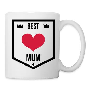 Mum / Mom / Baby / Mummy / Mother's day / Birth - Mug - white - Right