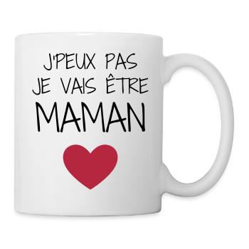 Mum / Mom / Baby / Mummy / Mother's day / Birth - Mug - white - Right