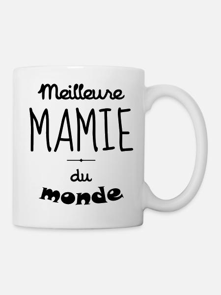 Mamie / Mamy / Grand Mere / Grand-Mère / Bébé - Mug blanc - blanc