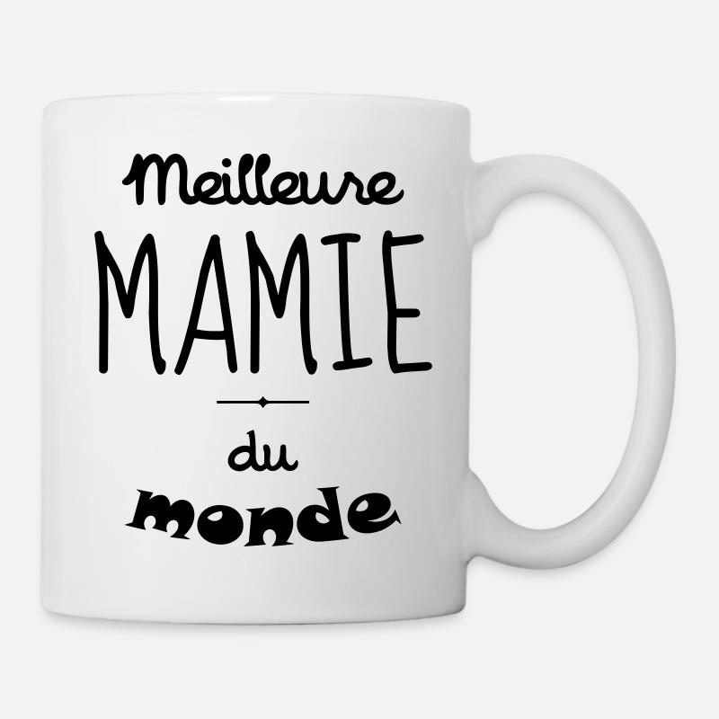 Mamie / Mamy / Grand Mere / Grand-Mère / Bébé - Mug blanc - blanc