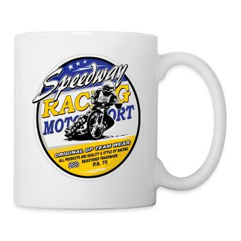 Speedway Racing - Tasse - Weiß - Rechts