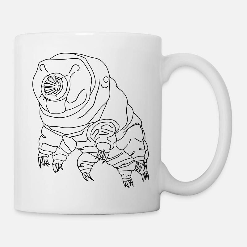 Tardigrade water bear - Mug - white
