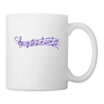 Blasmusik Musiker Musik Geschenk · Leicht - Tasse - Weiß - Rechts