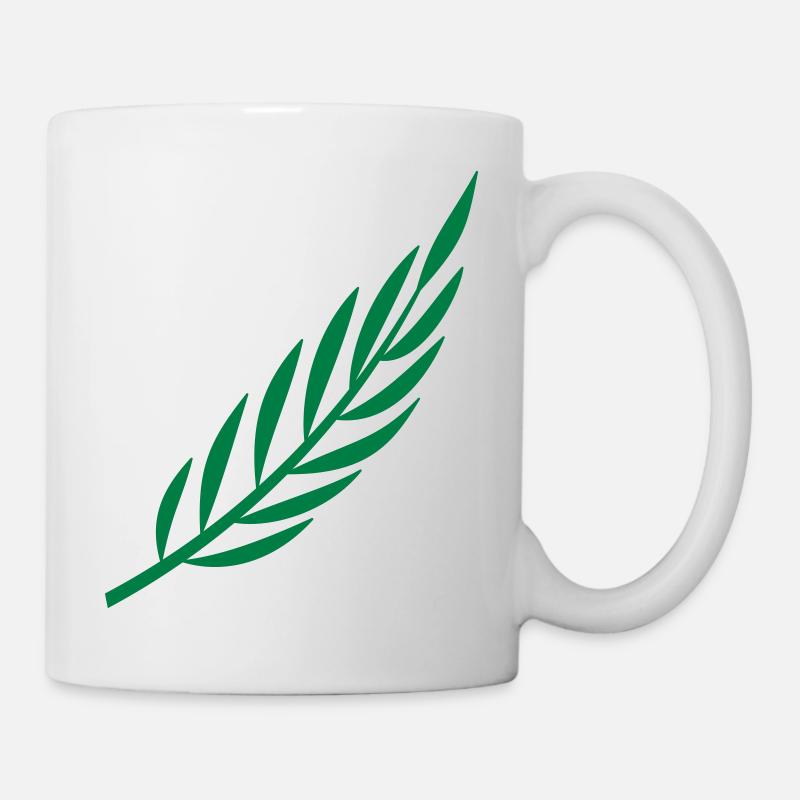 Laurel branch 3 - Mug blanc - blanc