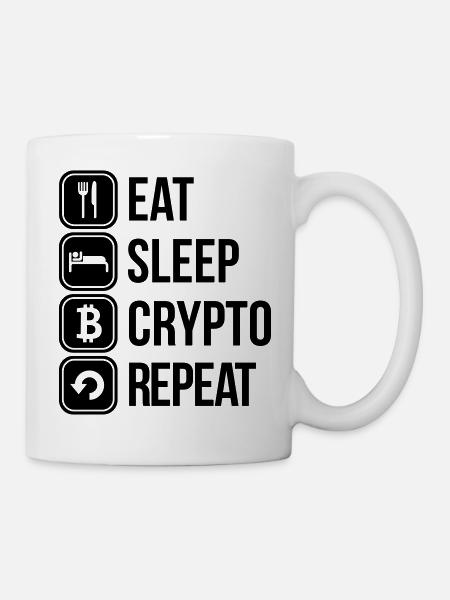 crypto - Mug blanc - blanc