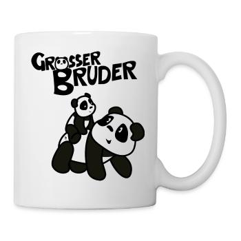 Pandalena Großer Panda Bruder - Tasse - Weiß - Rechts