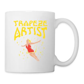 Trapeze Artist For circus lovers - Mug - white - Right