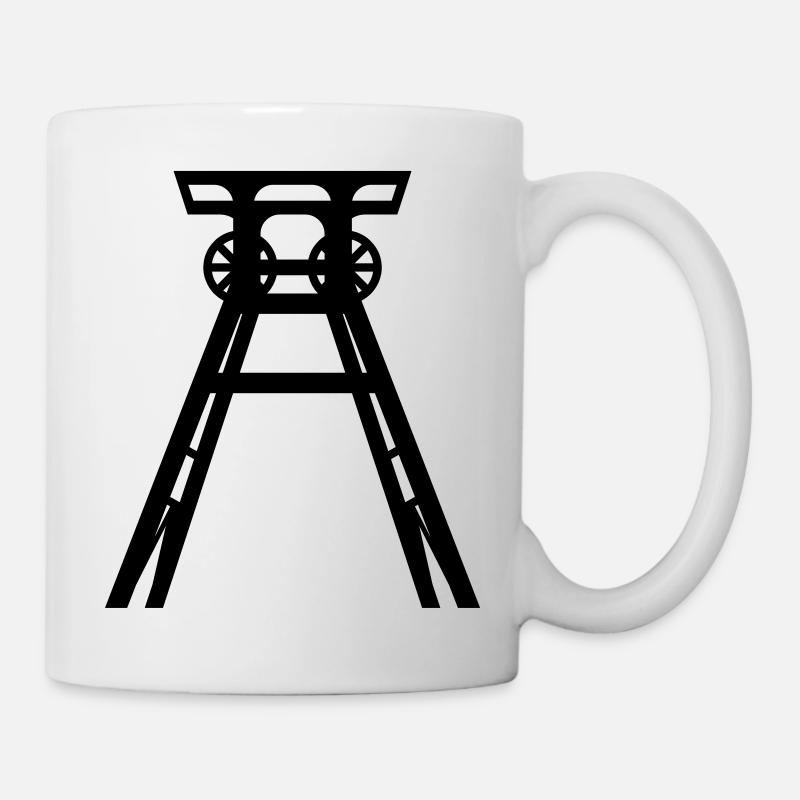 Bergbau - Tasse - Weiß