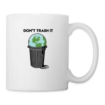 Ne le jette pas - Mug blanc - blanc - Droite