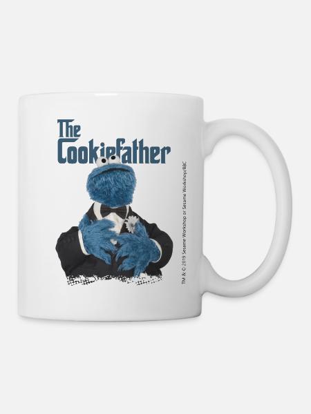 Sesamstraße The Cookiefather - Tasse - Weiß