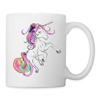 Licorne douce licorne - Mug blanc - blanc - Droite