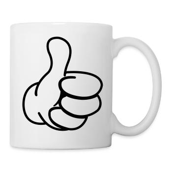 like_hand_01 - Mug - white - Right