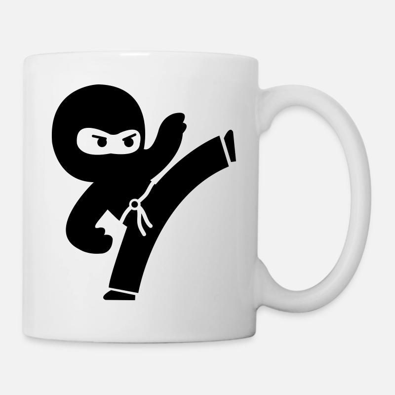 ninja - Tasse - Weiß
