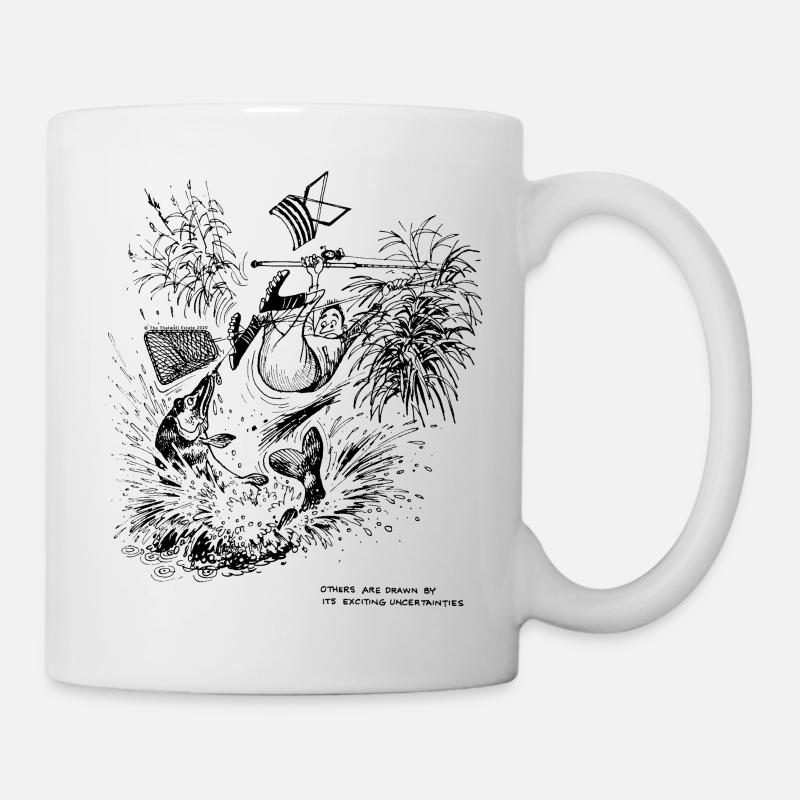 Thelwell Compleat Tangler Joie de la Pêche - Mug blanc - blanc