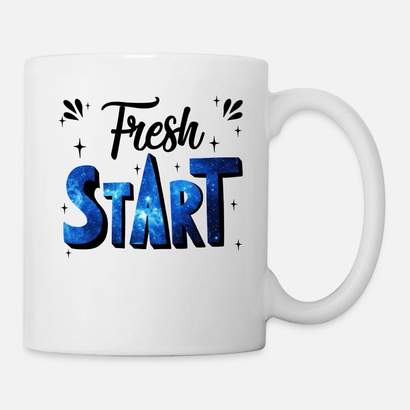 Neuanfang - Tasse - Weiß