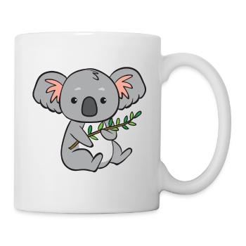 Koala - with branch - Mug - white - Right