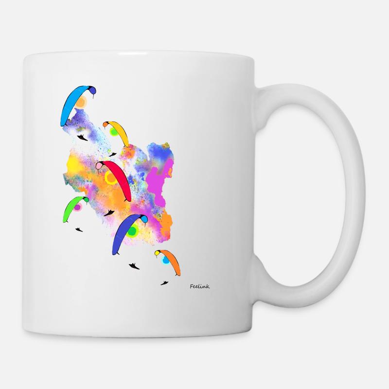 Gleitschirm Pilot Paragliding Leidenschaft - Tasse - Weiß