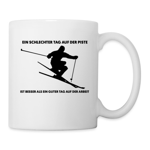 Tasse Ski Fahrer Spruch - Tasse
