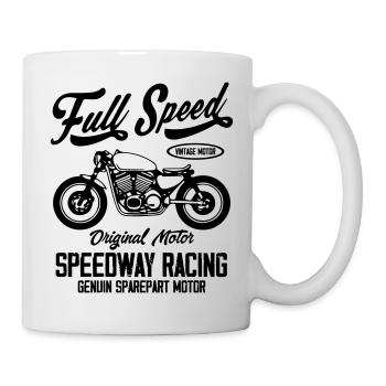 Full Speed Original Motorcycle - Mug blanc - blanc - Droite