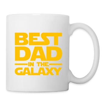 Best Dad in the Galaxy - Father's Day Gift - Mug blanc - blanc - Droite