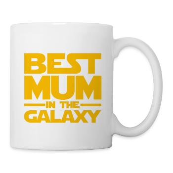 The best mom in the galaxy - Mother's Day gift - Mug blanc - blanc - Droite