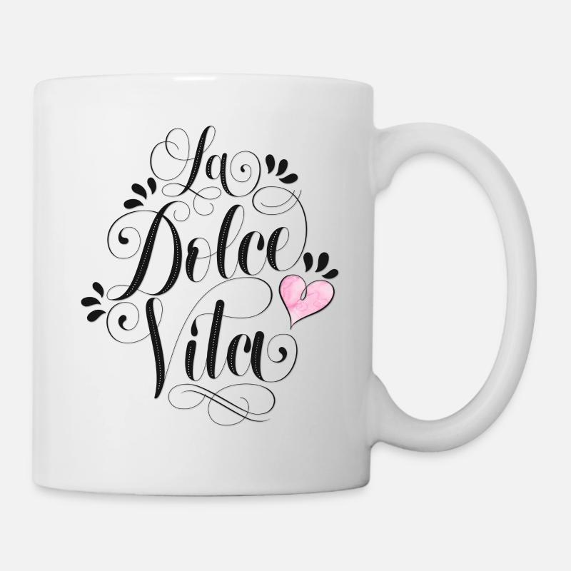 La dolce vita - Mug blanc - blanc