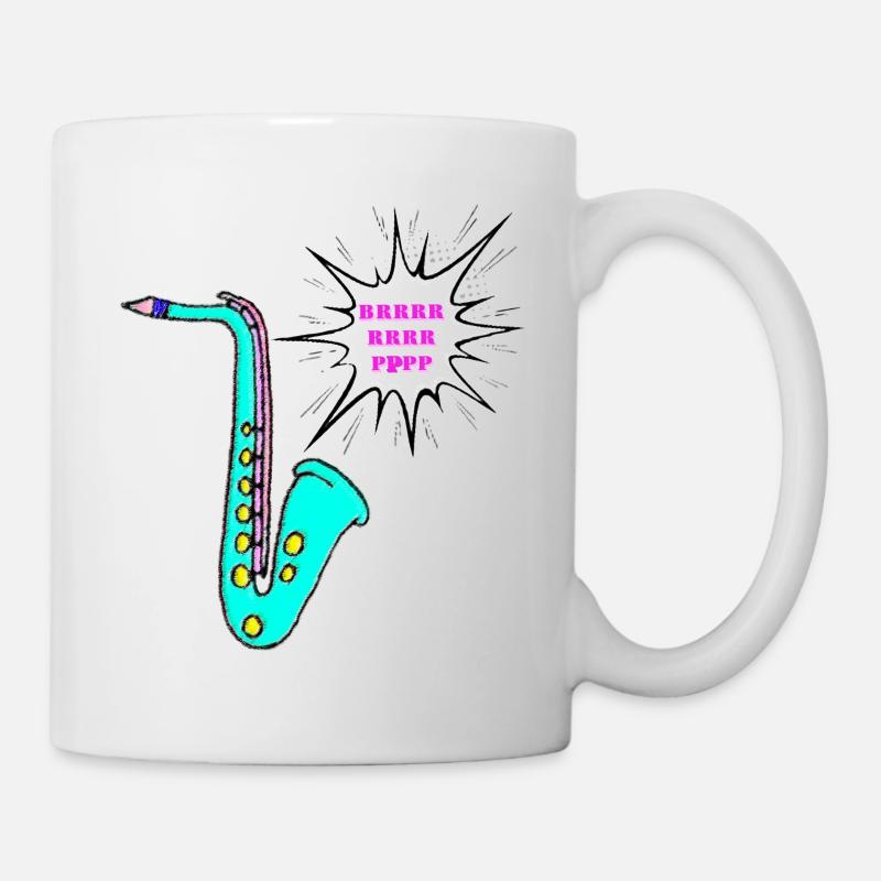 Saxo - Mug blanc - blanc