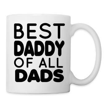 Papa - Best daddy of all dads - Mug - white - Right
