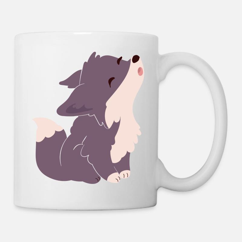 Süßer Wolf - Tasse - Weiß