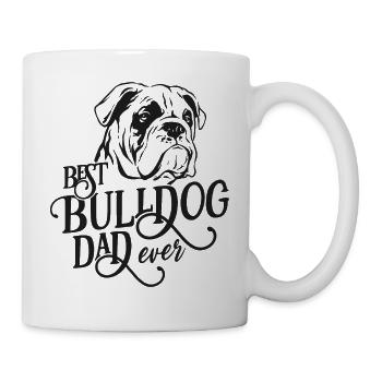 Best Bulldogs Dad Ever Gift - Mug - white - Right