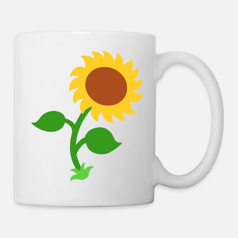 Tournesol - Mug blanc - blanc