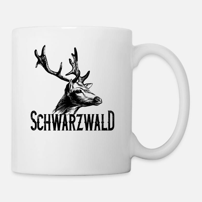 Schwarzwald Schwaben Heimat - Tasse - Weiß