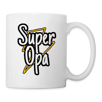 Super Opa - Tasse - Weiß - Rechts