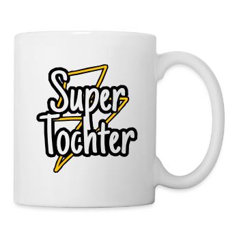 Super Tochter - Tasse - Weiß - Rechts