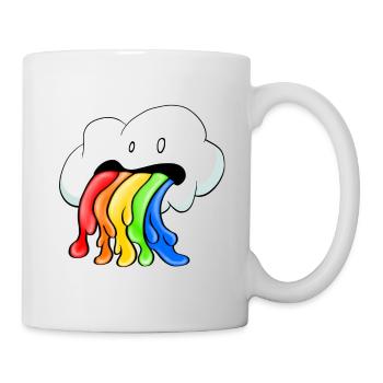 Hangover Cloud - Rainbow - Mug - white - Right
