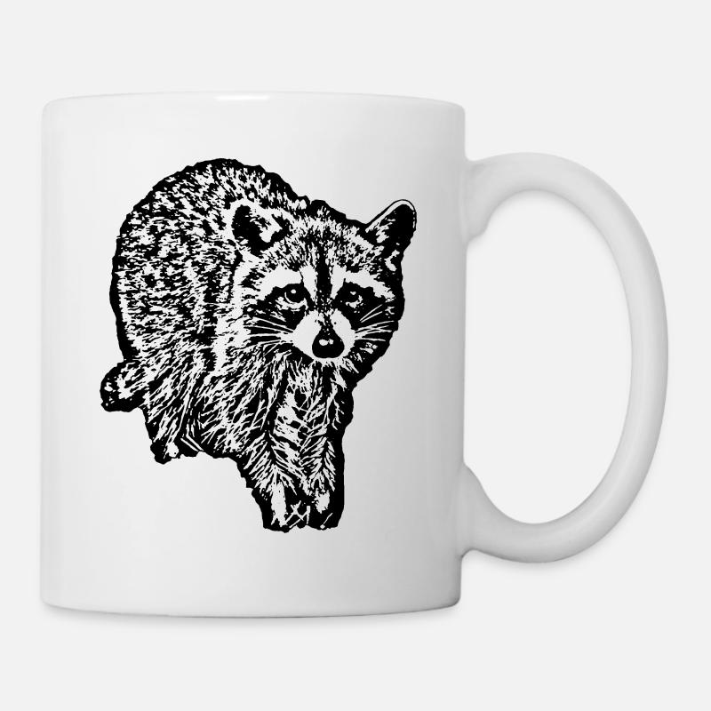 RACCOON - 1B - Mug - white