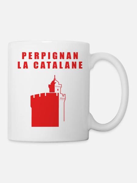 Perpignan la catalane - Mug blanc - blanc