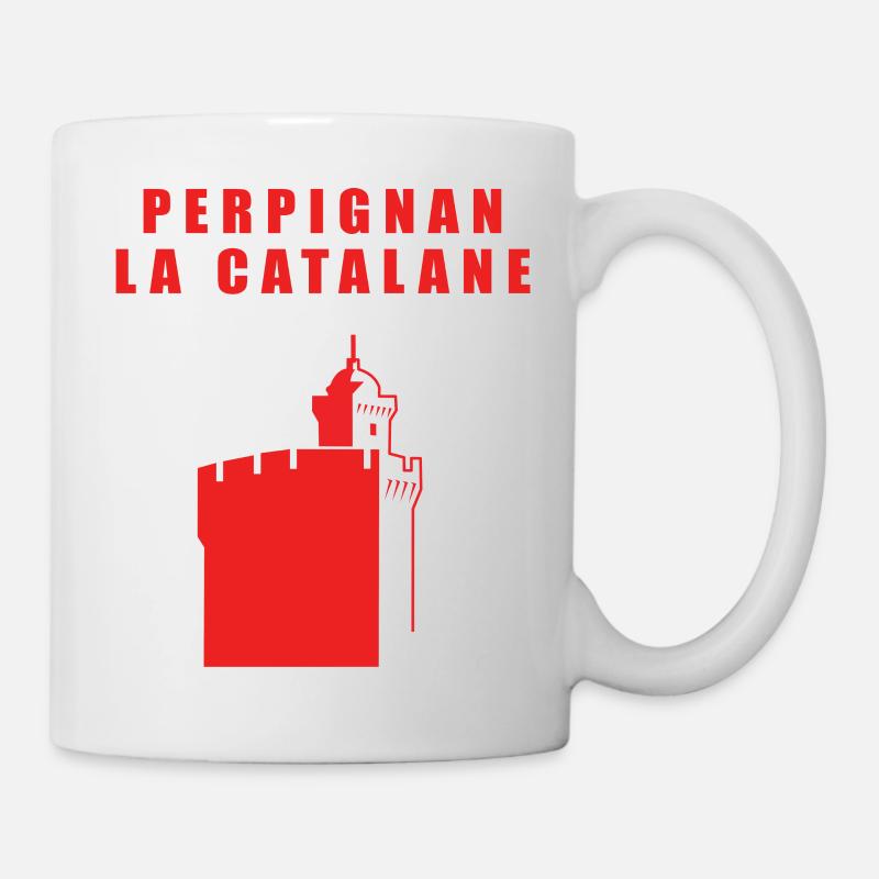Perpignan la catalane - Mug blanc - blanc