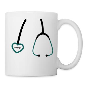 Merci Docteur - Mug blanc - blanc - Droite