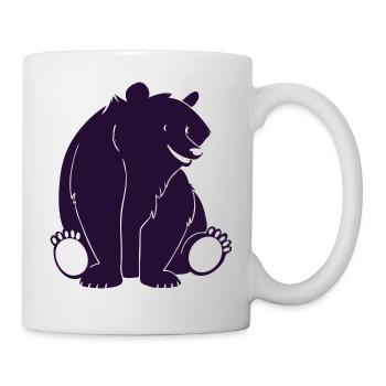 Brown bear - Mug - white - Right