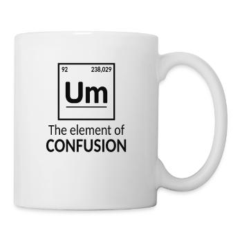 Chimie élément drôle confusion - Mug blanc - blanc - Droite