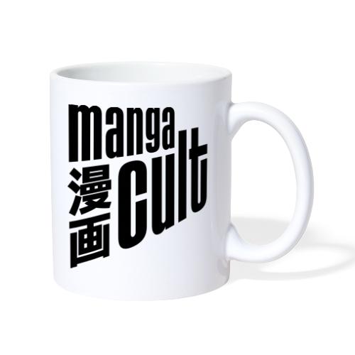 Manga Cult Logo Schwarz - Tasse