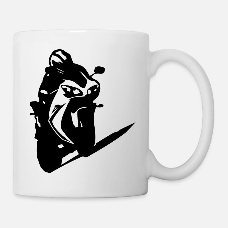 moped2 - Tasse - Weiß