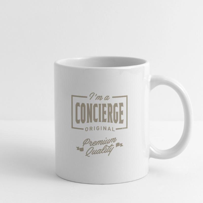 Ich bin ein Concierge Tasse
