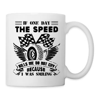 The Speed Day - Tasse - Weiß - Rechts