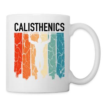 Poirier de gymnastique - Mug blanc - blanc - Droite