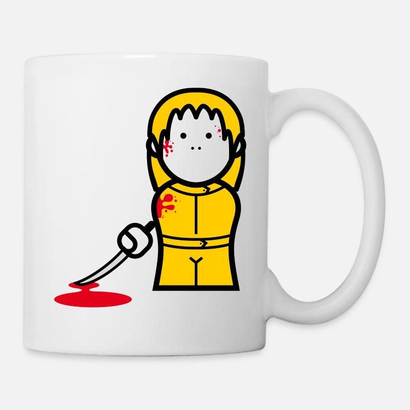 Motif culte de Kill Bill - Mug blanc - blanc