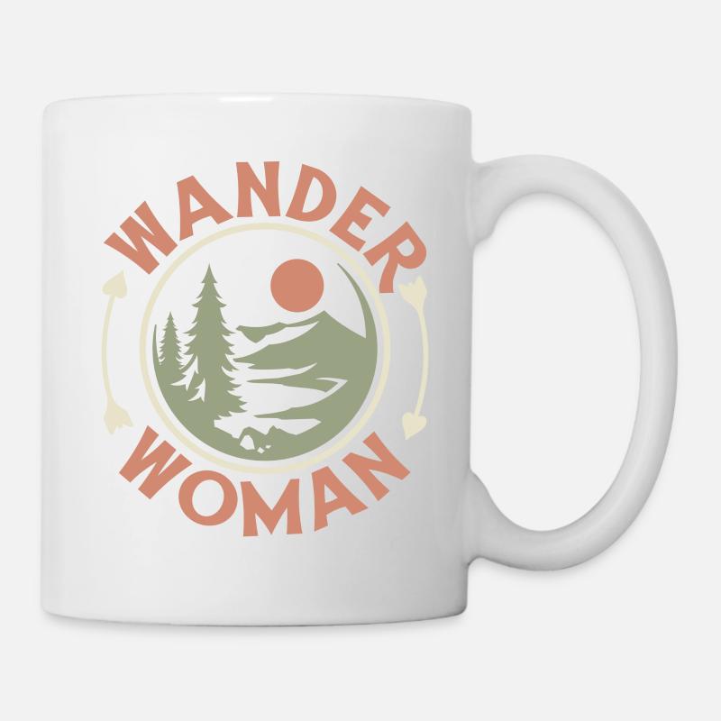 Wander Woman - Tasse - Weiß